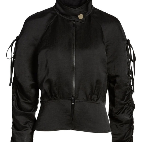 Lewit Ruched Sleeve Jacket - Picture 2 of 6